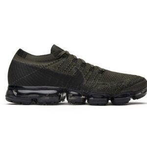 NIKE Flyknit Vapormax Cargo Khaki 849558-300 olive green Mens 9 US 42.5 EUR